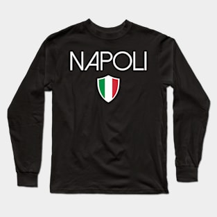 Napoli Jersey Italian Flag Naples Italy Long Sleeve T-Shirt